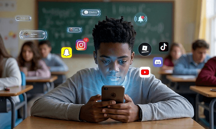 Kids on social media